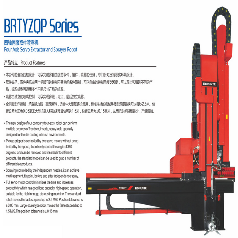 brtirus0805a şase axe roboți industriali |