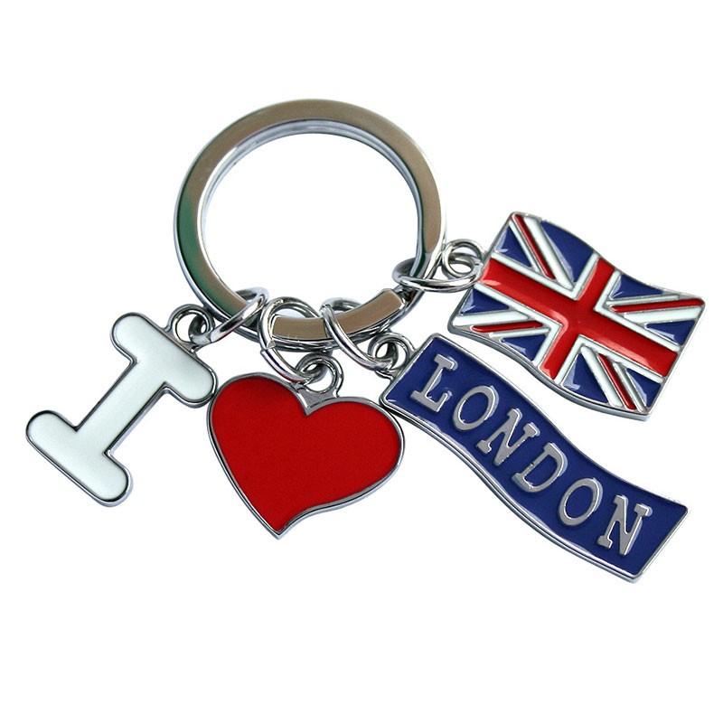 metal breloc producătorii să furnizeze creativ vopsea brelocurile steagul american brelocurile red brelocurile