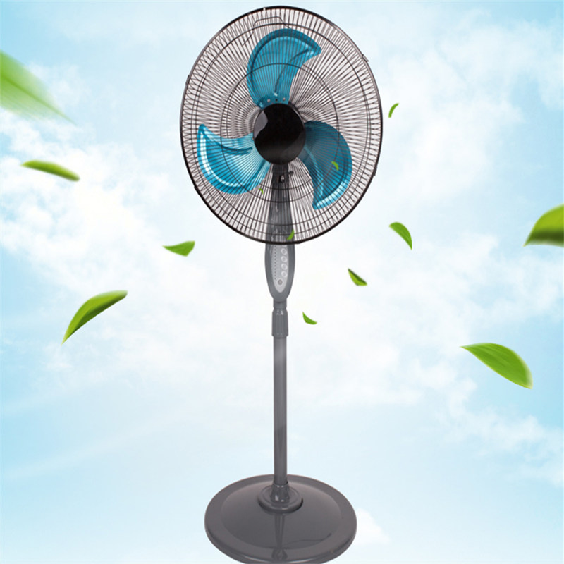 Telecomandă 16inch ventilator pedestal din metal cu ventilator de ventilație cu temporizator