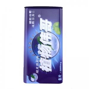 Fabrica en-gros mici cutii dreptunghiulare menta bomboane de staniu