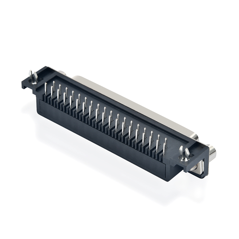Conector de sex feminin de înaltă calitate de 90 de grade, de 37 de pini