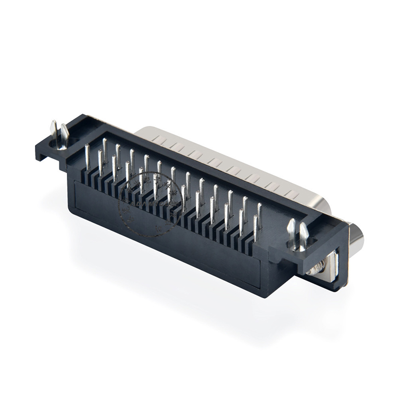drept conector d sub 25 de pini