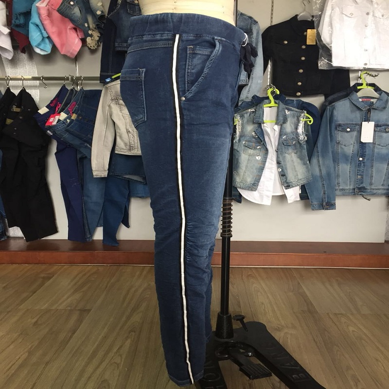 femei talie elastică cauzal jean WSMC7005