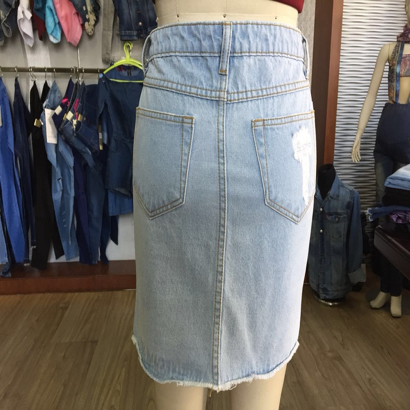 fierbinte de vânzare fusta denim WSJL19068