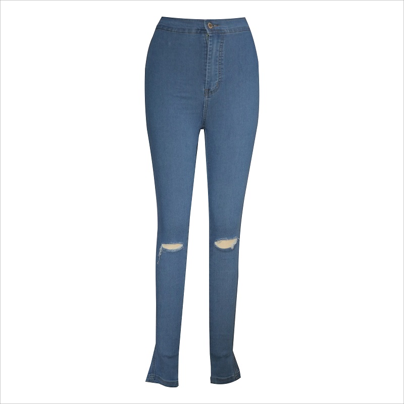 stresul genunchi disco skinny jean WS1132