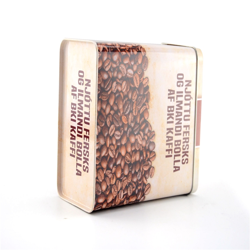 Carcasă tipărită de cafea dreptunghiulară pentru cafea tipărită