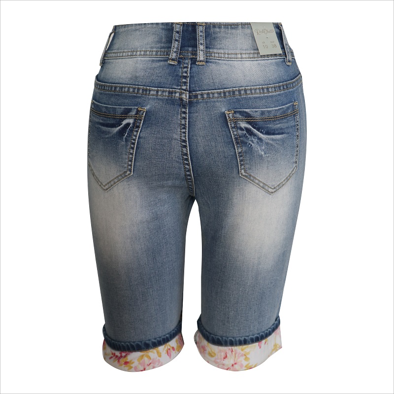 tricou de imprimare 3/4 denim blugi WS10125