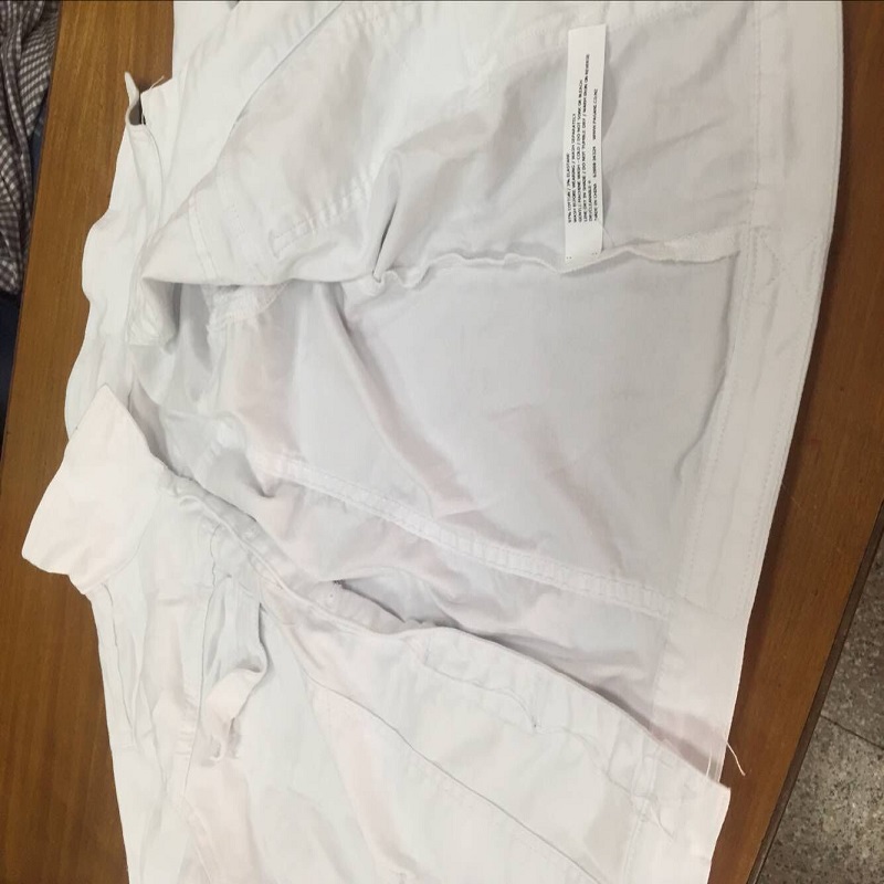 veste scurte alb WS10129