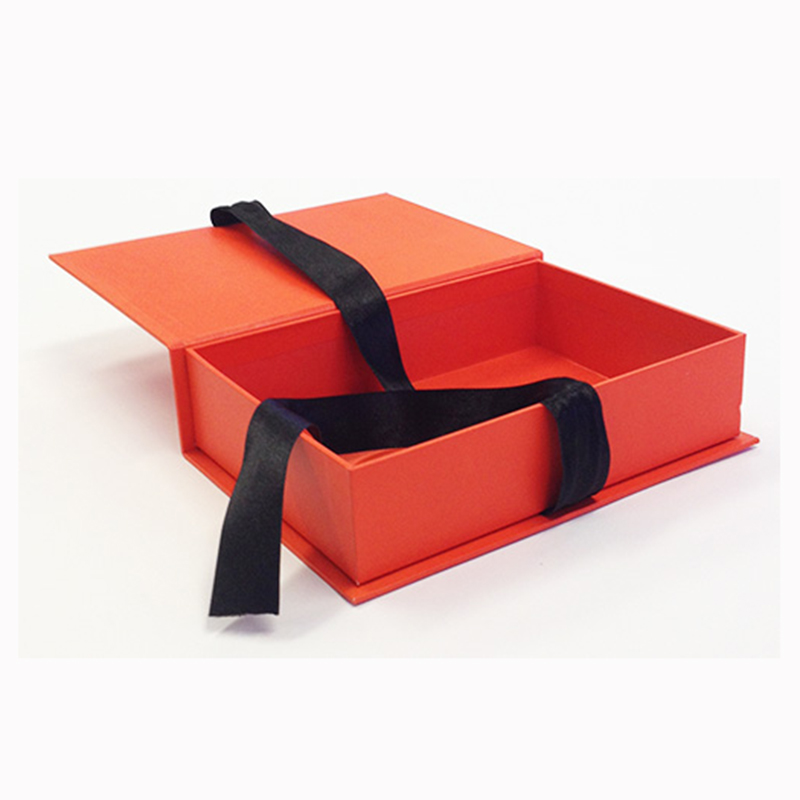 Caracteristică de înaltă calitate personalizată Formă de carte Flip Top Magnetic Cutie cadou