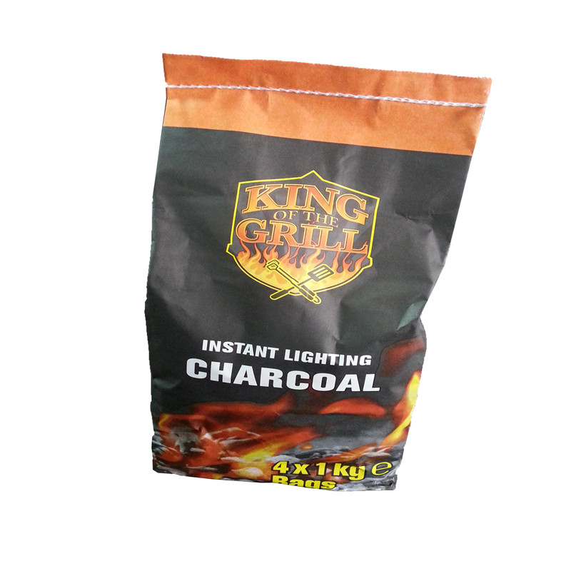 Instant perna forme Briquette BBQ de cărbune