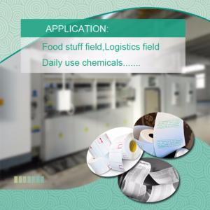 Hârtie de sinteză BOPP termică înaltă sensibilă Rtm-75 pentru barcoder cu zebră