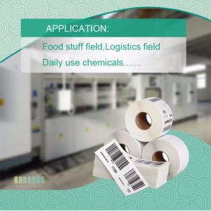 Hârtie de sinteză BOPP termică înaltă sensibilă Rtm-75 pentru barcoder cu zebră