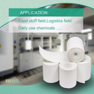 Hârtie de sinteză BOPP termică înaltă sensibilă Rtm-75 pentru barcoder cu zebră