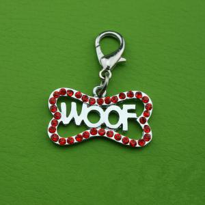 Accesorii pentru ornamente pentru animale de companie Accesorii pentru pisici pentru câini cu perforare Dog Dog Bone Decorations Tag Tag