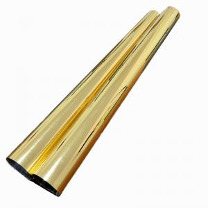 120 de microni Mylar Film de înaltă lucioasă Gold Metallized PET Film Rolls pentru termoformare