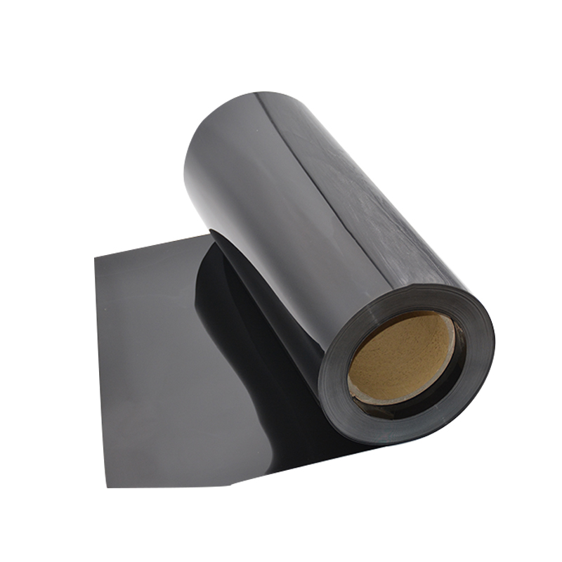 0.15mm High Gloss Flexibil PVC din plastic subțire foaie neagră