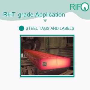 Rulou de hârtie termică ieftin cu ridicata, etichetă de oțel pentru animale de companie la temperatură ridicată