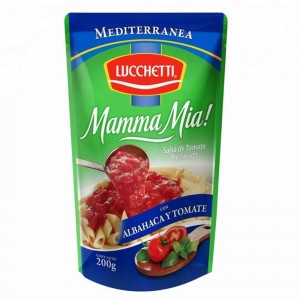 rotunjite single web stand up sac pentru ceai de cafea de ceai pentru animale de companie și de ambalare a semințelor