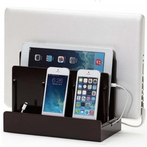 stație de încărcare multifuncțională cu luciu mare