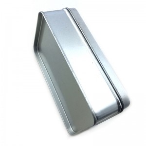 Vopsea de argint personalizată din argint personalizată dreptunghiulară, cu logo-ul embosat