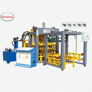 Aplicarea mașinii automate de cărămizi fără foc (mașină de formare a blocurilor QT4-15S)