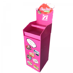 Pop Up Cartuș de podea din carton ondulat pentru cosmetice