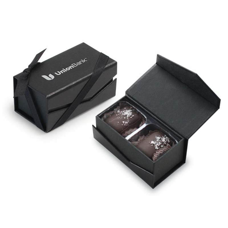 OEM Negru personalizat pliante caseta de ambalaj cutie cadou personale