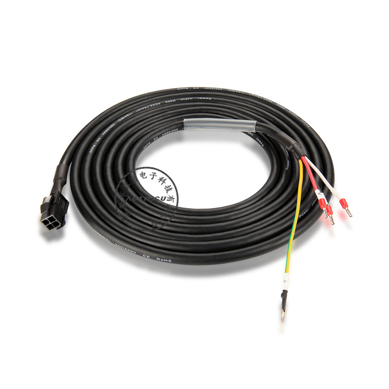 furnizori de cabluri industriale ASD-A2-PW0003 Cablu de alimentare flexibil servo motor Delta