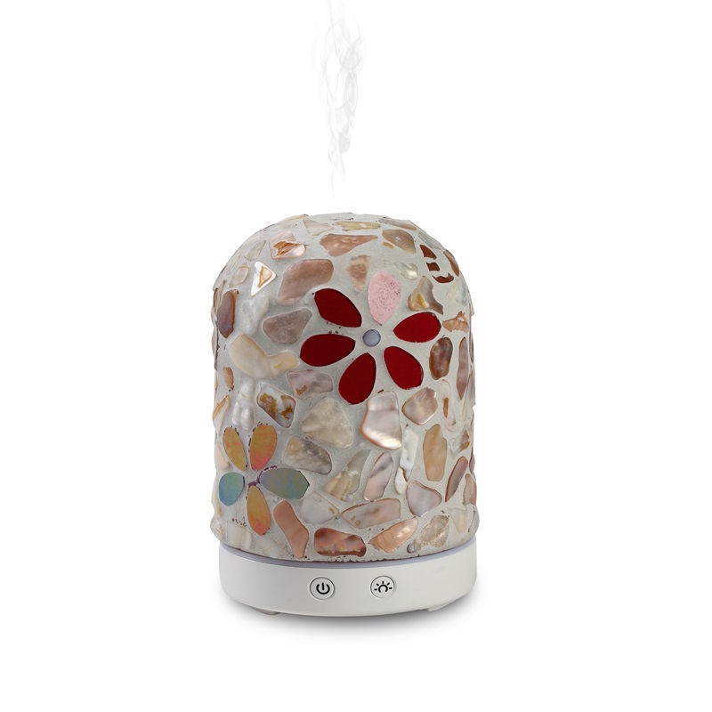 Idee nouă de produs 2018 difuzor de ulei aromă de sticlă mozaic