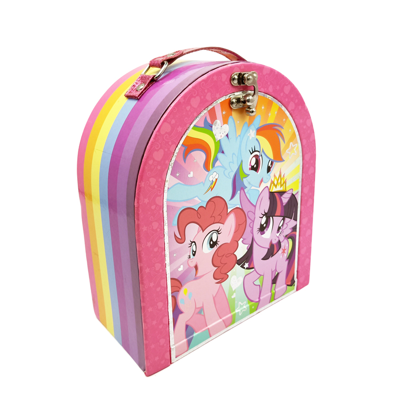 Rigid carton de hârtie de prânz caseta de design personalizat imprimate cutie cadou dulce pentru copii