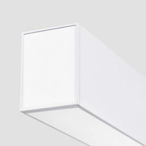 High Lumen LED arhitectural liniar Smd2835 Iluminat elegant cu LED-uri 6063-T5 Aluminiu Aluminiu LED Lights