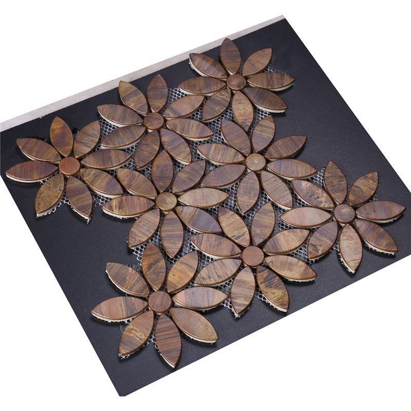 Retro Art Bucătărie Wall Flower Mosaic țiglă