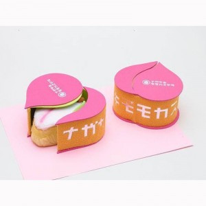 Cadou de lux de formă de inimă cutie de carton de ambalare