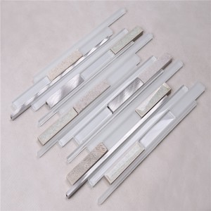 HSD124 Factory Direct Ocean albastru de sticlă de sticlă de sticlă de sticlă mozaic