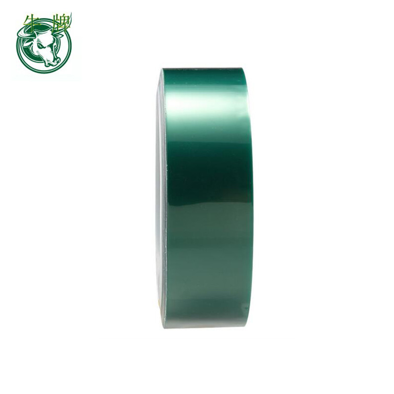 culoarea verde din PET rezistent la căldură rezistentă la căldură banda adeziva bandă adezivă
