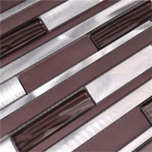 Long Strip Mozaic din aluminiu din aliaj de aluminiu Furnizor de mozaic