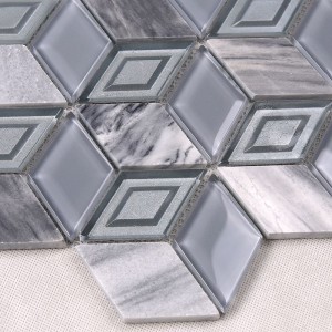 Hot Sale Hexagon 3D diamant în formă de mozaic țigle Filipine și Egipt