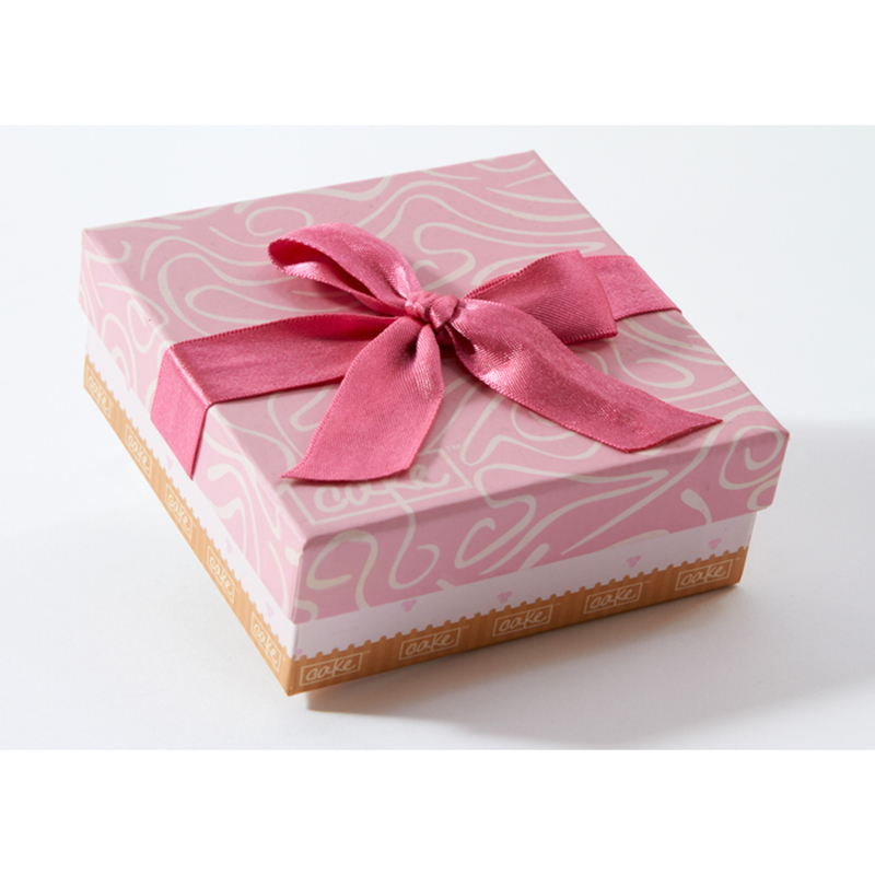 Imprimarea destul de roz Ambalaje Carton Cutie de hârtie pentru cookie-uri