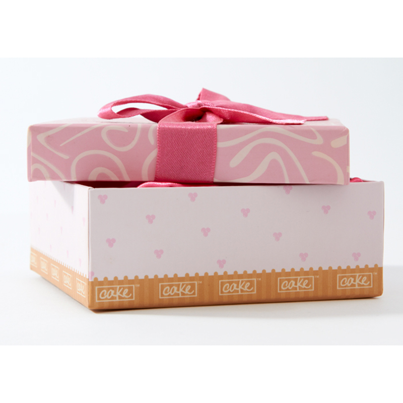 Caseta de ambalare cu macaron cu capac de ambalare cu capac cu macaron