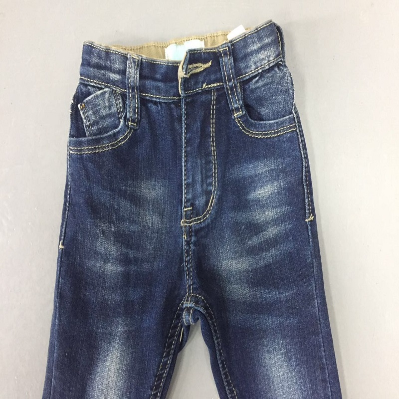 albastru inchis jeans blugi jeanos WSG007