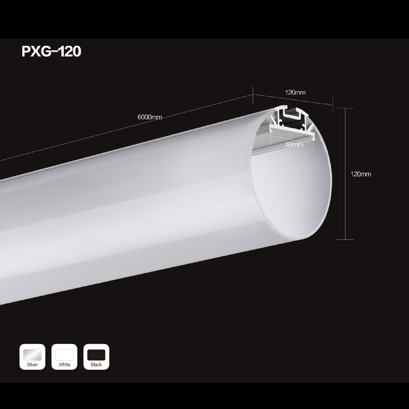 Profil de aluminiu de înaltă calitate 6063 T5 LED pentru benzi LED