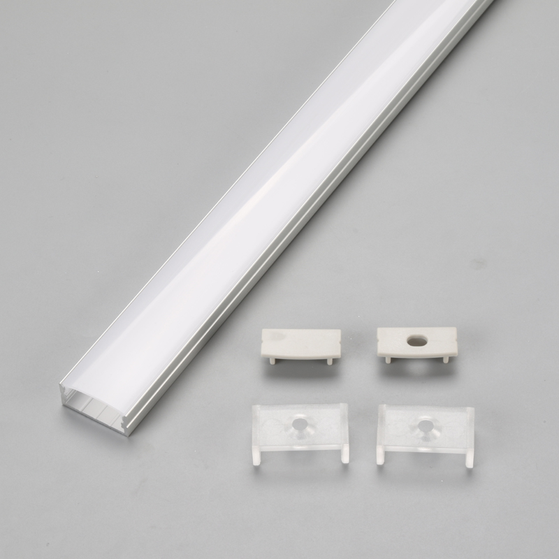 Seria 6063 din aluminiu de calitate din seria U pentru benzi LED