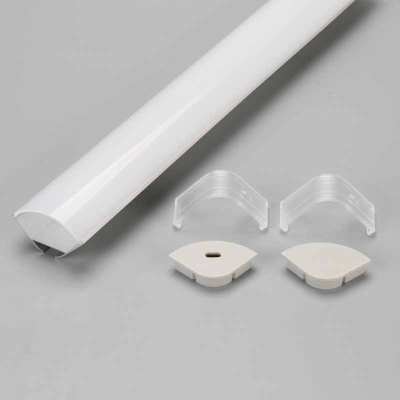 Profil de canal aluminiu LED personalizat pentru iluminarea benzii LED