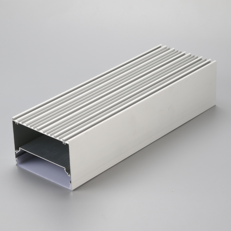 Profil de canal din aluminiu din profile de aluminiu cu capac de difuzor lăptos, transparent