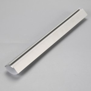 Forma triunghiulară din aluminiu din aluminiu, cu capac transparent sau difuzor