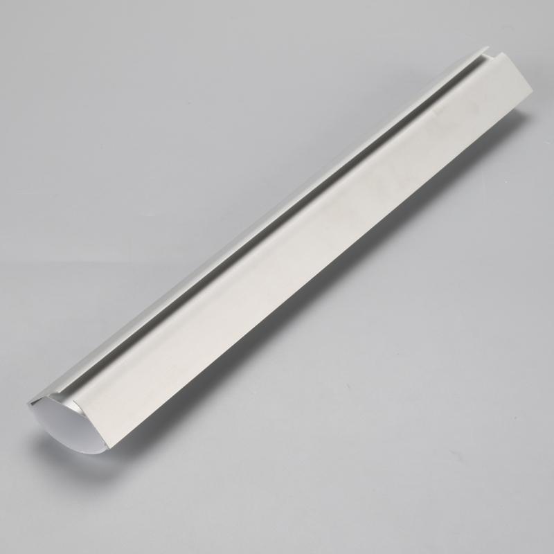Forma triunghiulară din aluminiu din aluminiu, cu capac transparent sau difuzor