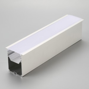 Profil din aluminiu cu LED, profil de aluminiu cu LED-uri în jos