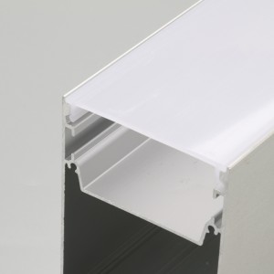 Hidroizolație cu LED-uri din aluminiu cu difuzor canal de fixare