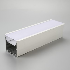 Materiale din aluminiu 6063 de iluminat din aluminiu cu plafon LED
