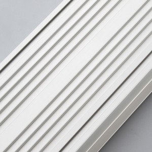 Profil din aluminiu din aluminiu cu difuzor PC Formă